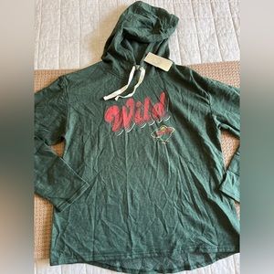 NHL Minnesota Wild Fanatics Hockey Women's Hooded Sweatshirt - Size Large